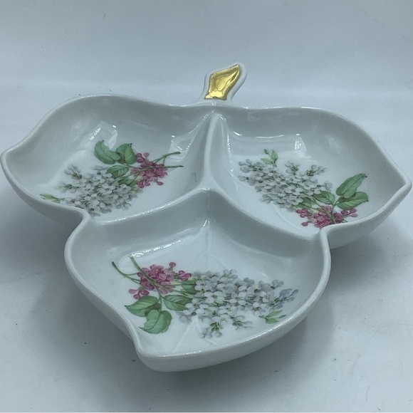 Vintage Old Nuremberg Bavaria Germany Three Section Dish - Picture 2 of 11